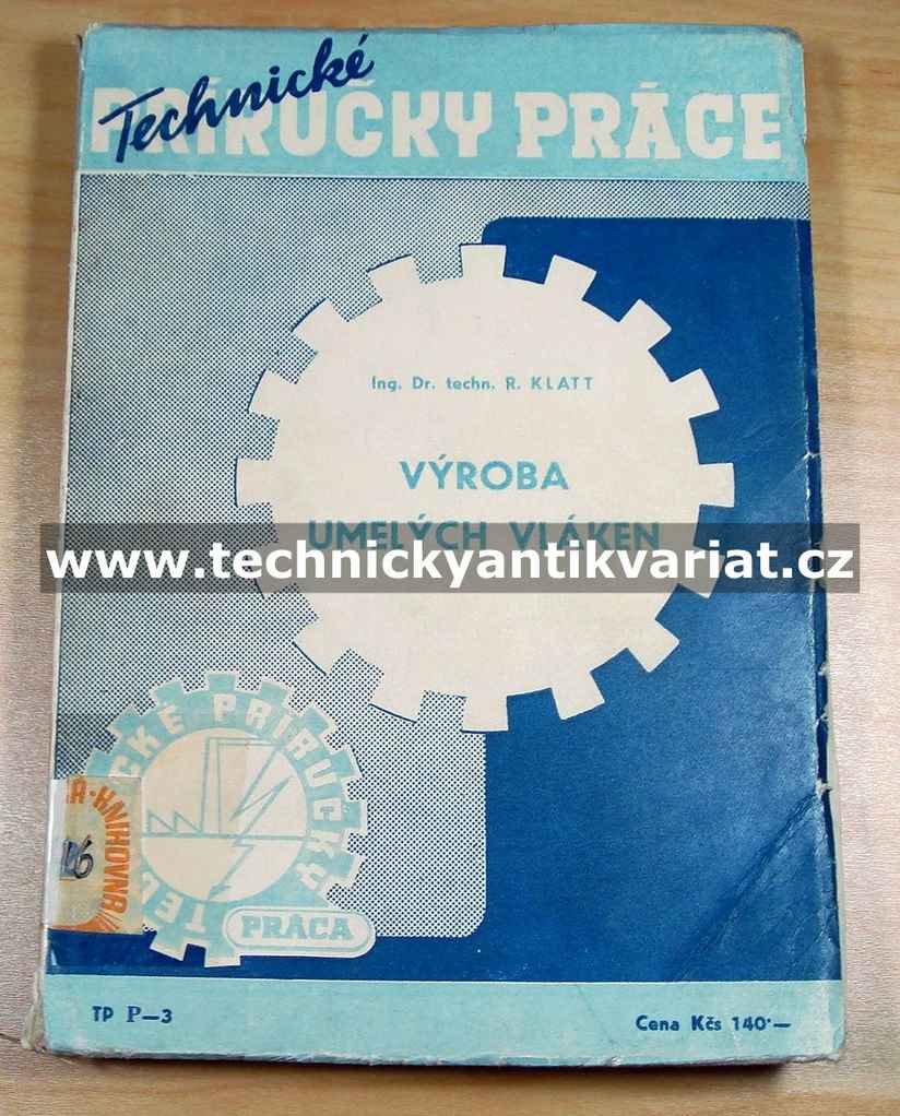 Výroba umelých vláken - Rudolf Klatt (1949)