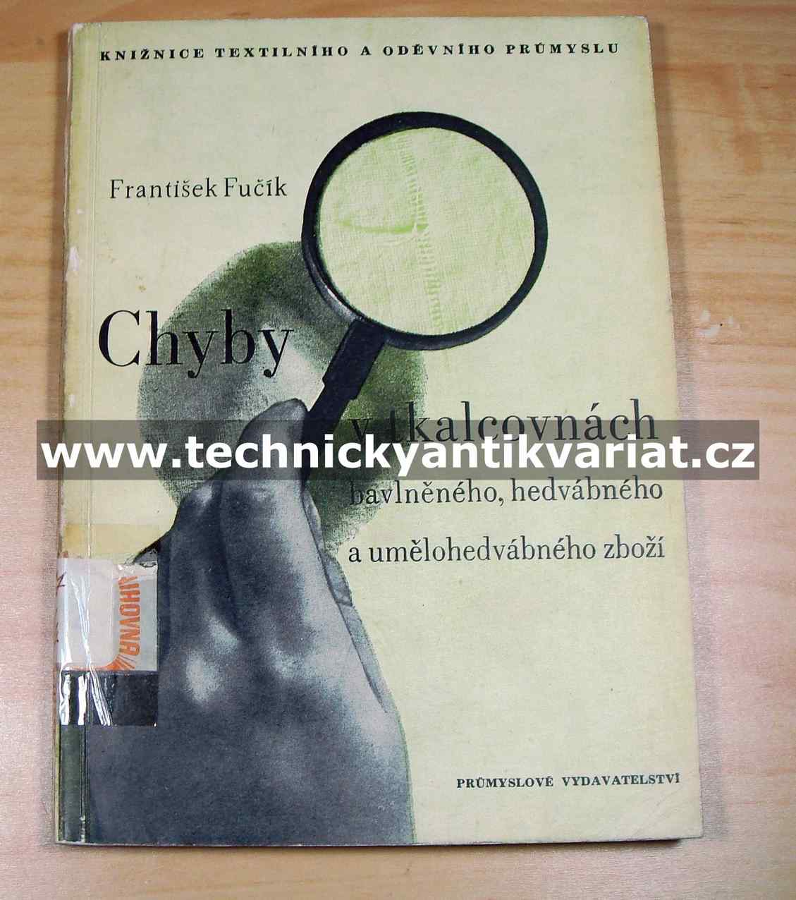 Chyby v tkalcovnách bavlněného, hedvábného a umělohedvábného zboží