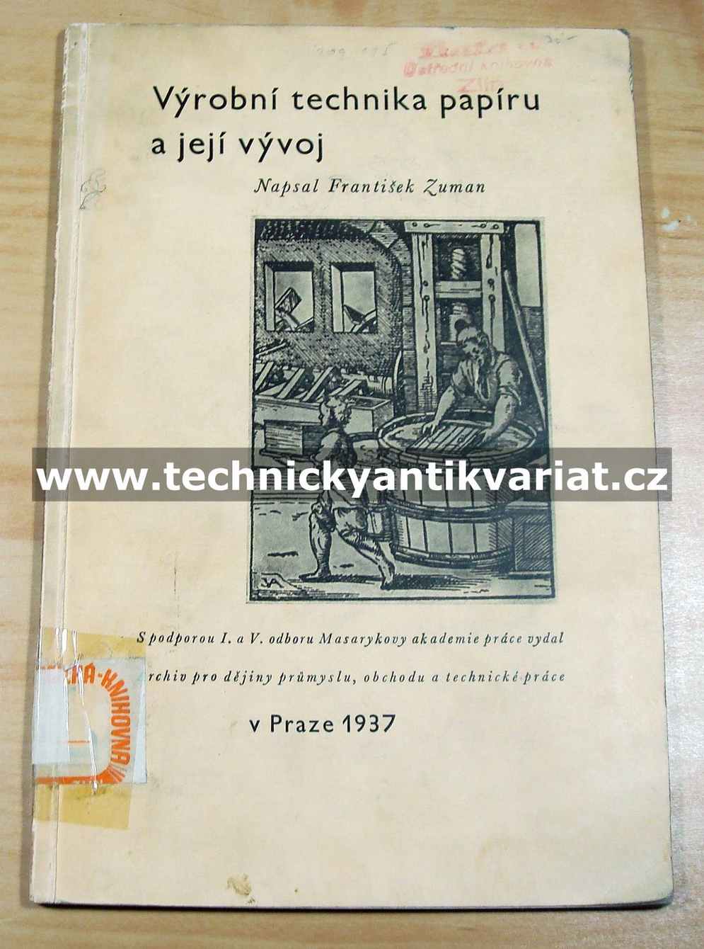 Výrobní technika papíru a její vývoj