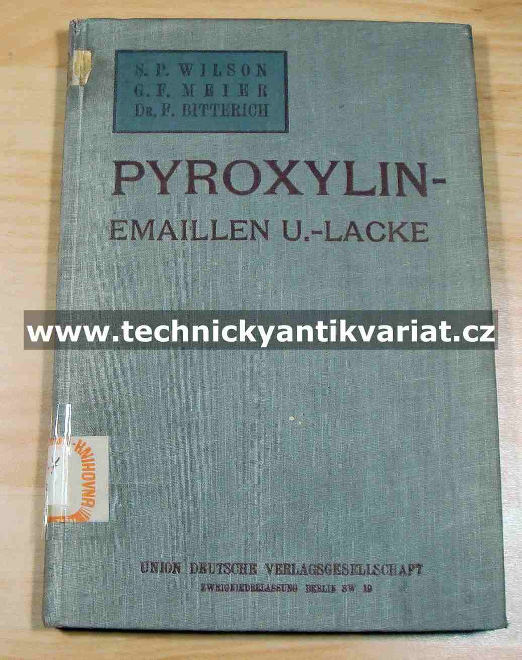 Pyroxylin Emaillen