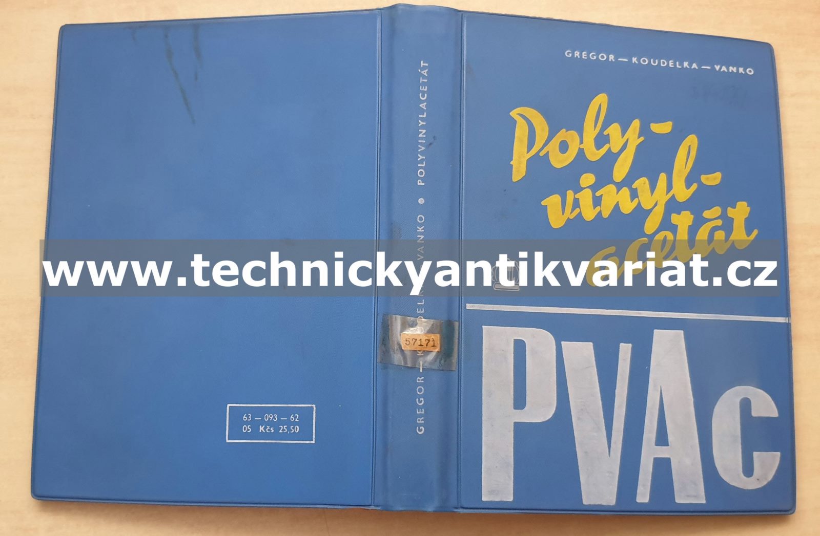 Polyvinylacelát - Gregor, Koudelka, Yanko (1962)