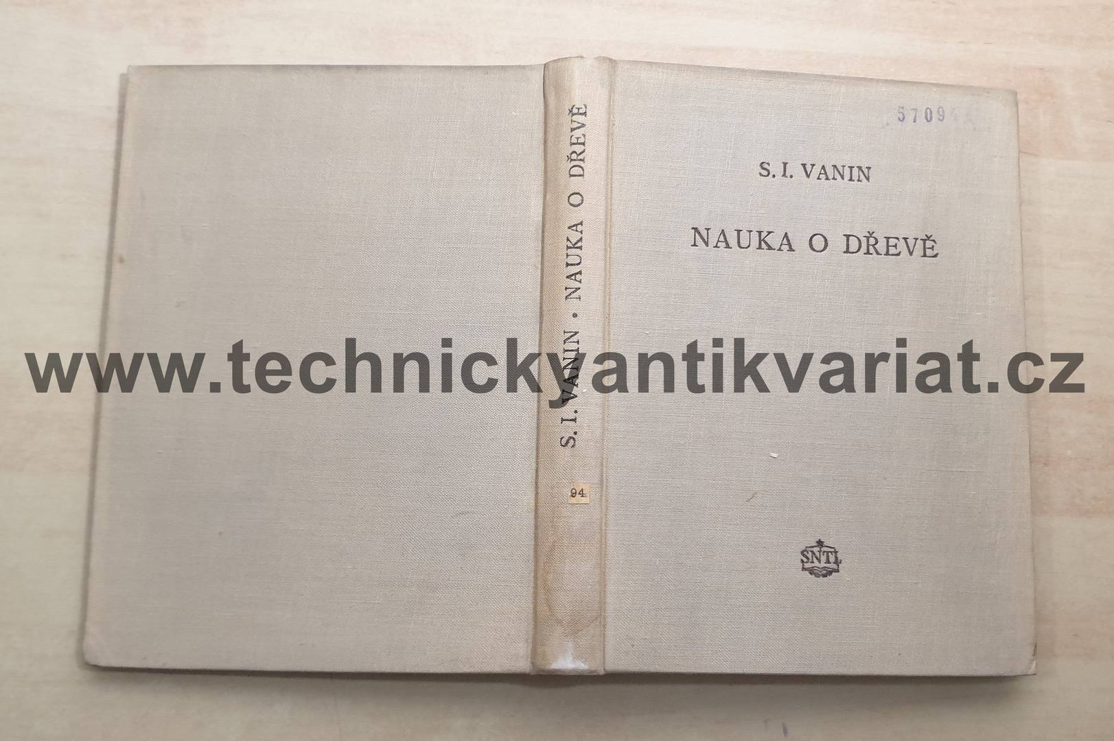 Nauka o dřevě - S.I. Vanin (1955)