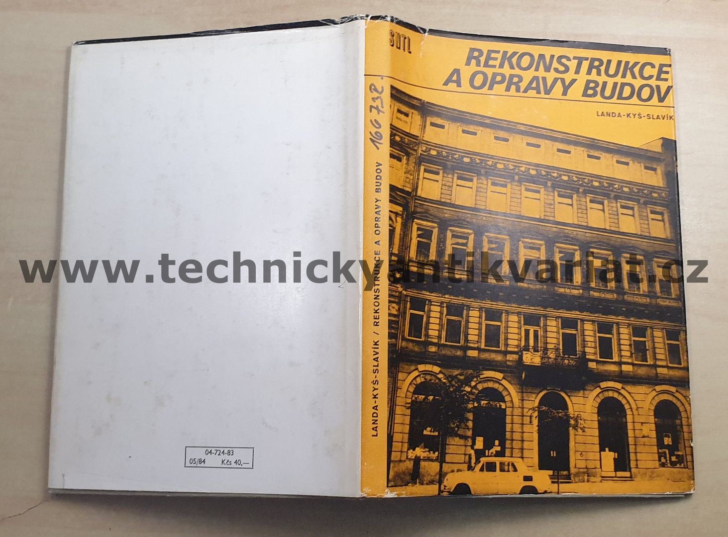 Rekonstrukce a opravy budov - Landa, Kyš, Slavík (1983)