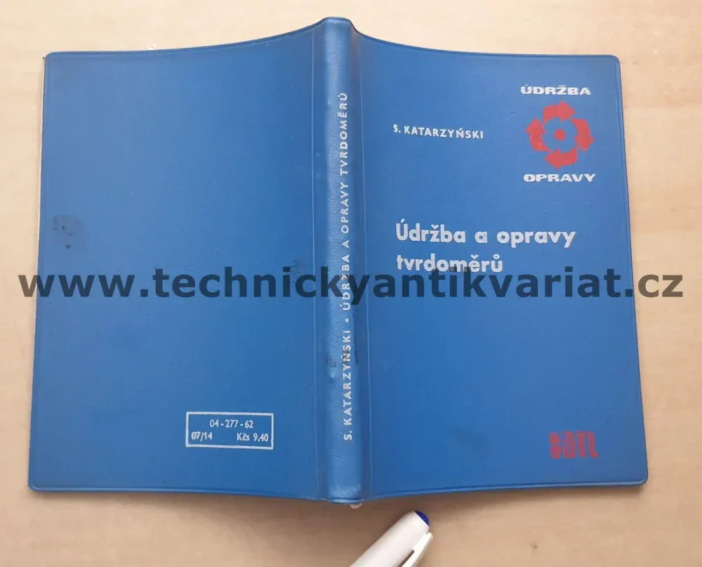 Údržba a opravy tvrdoměrů - S. Katarzynski (1962)