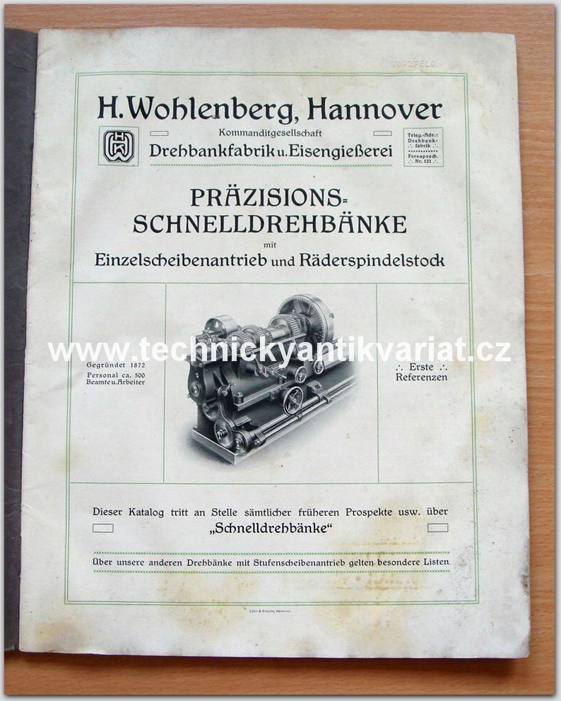 Wohlenberg - Schnelldrehbanke