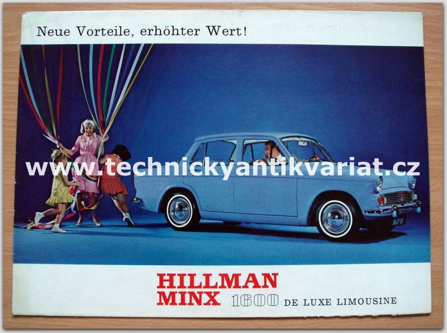 Hillman Minx 1600 de Luxe