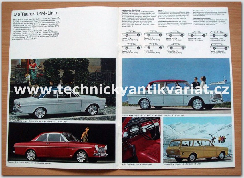 Ford Taunus 12M, 17M, 20M