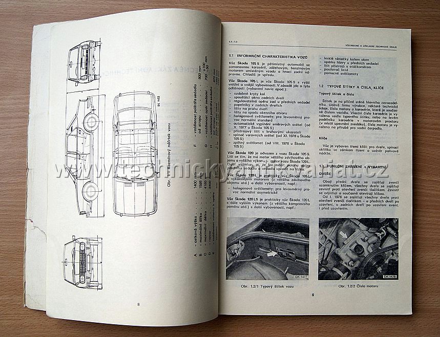Škoda 105S, 105L, 120L, 120LS