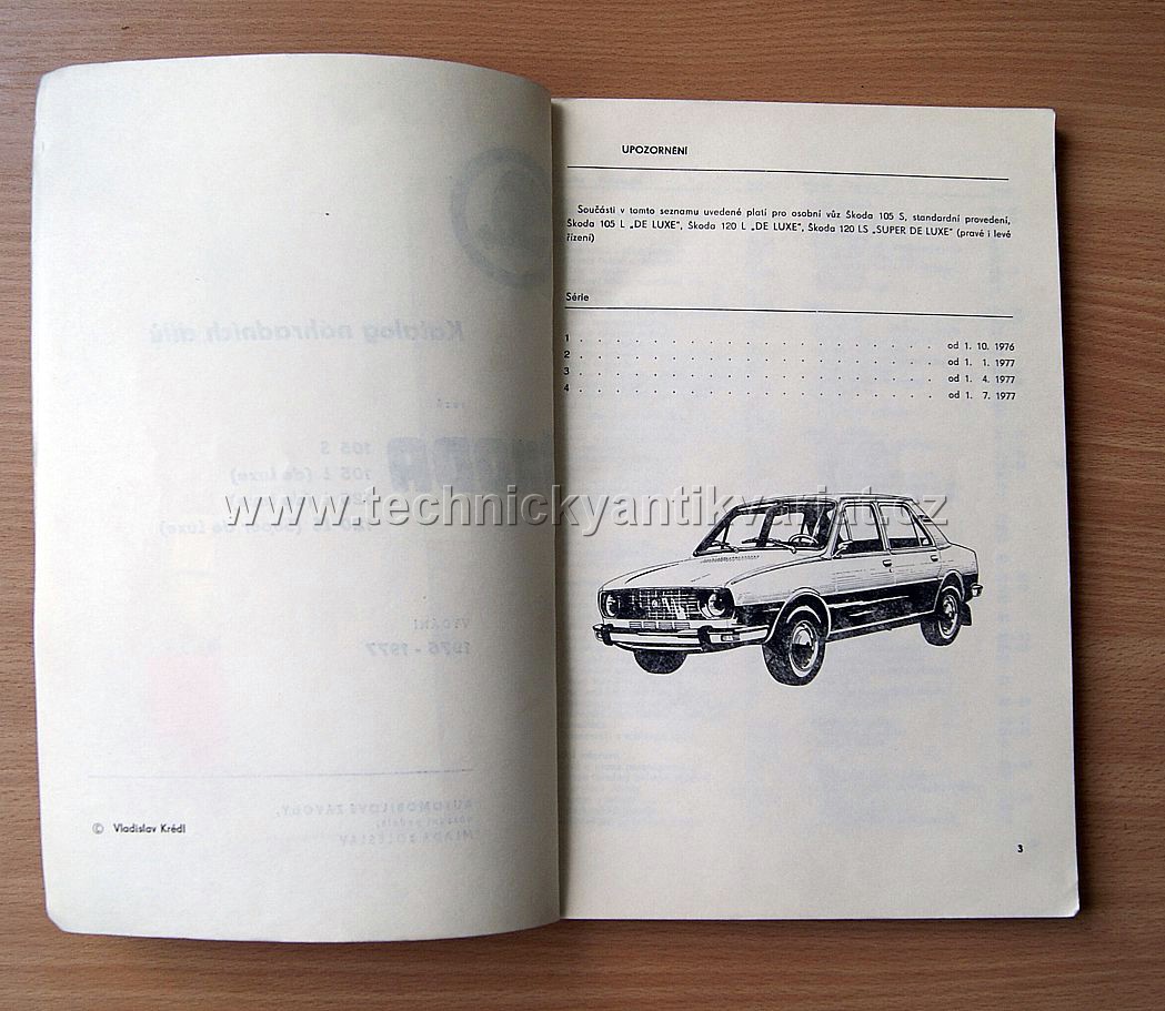 Škoda 105S 105L 120L 120LS