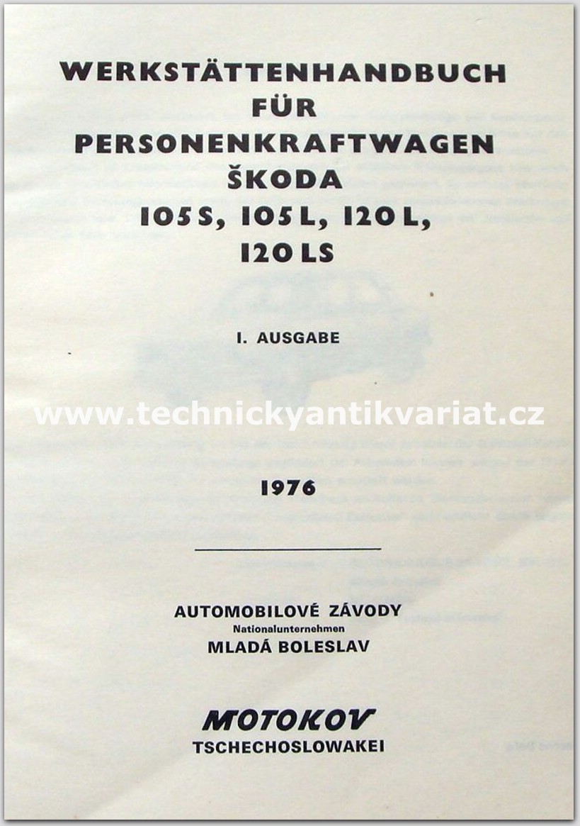 Škoda 105S, 105L, 120L, 120LS
