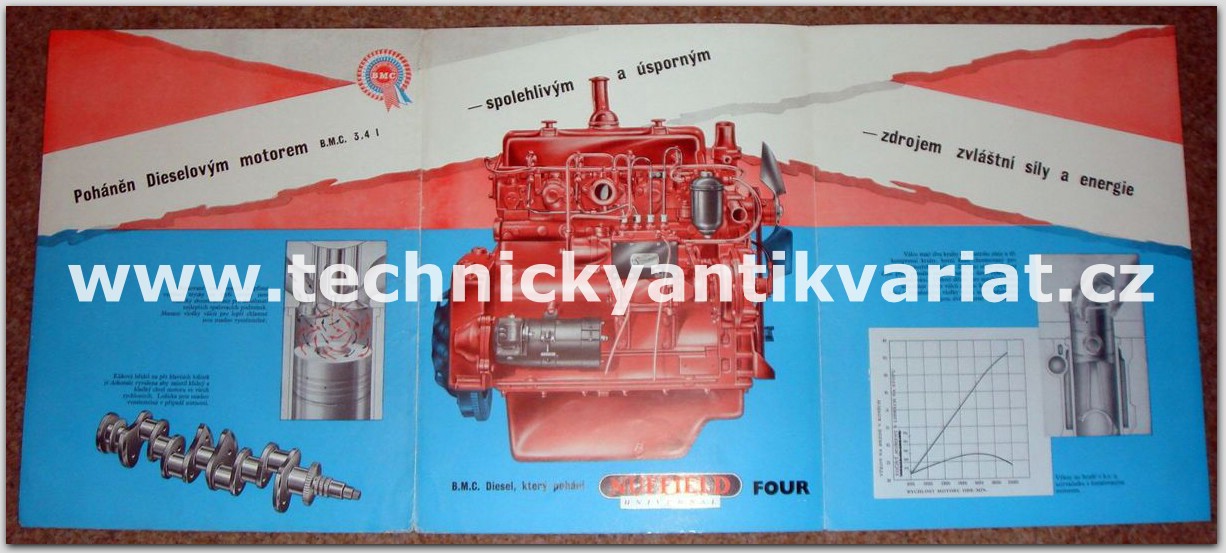 Traktor Nuffield Universal Four
