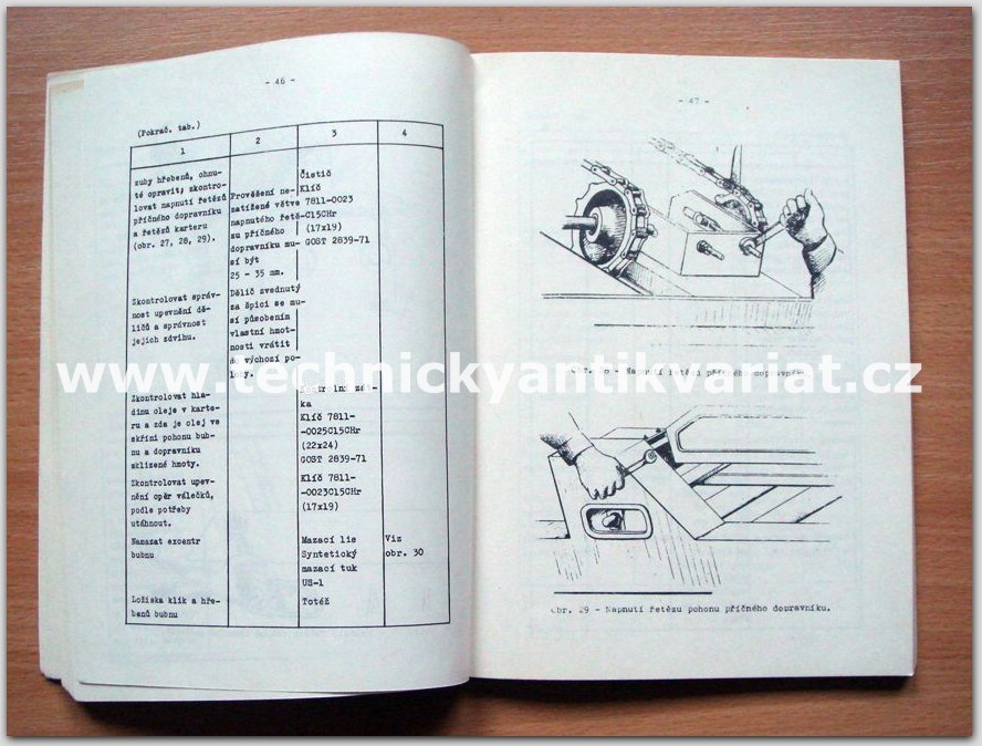 Sklízeč lnu - LKV 4A, LK - 4A