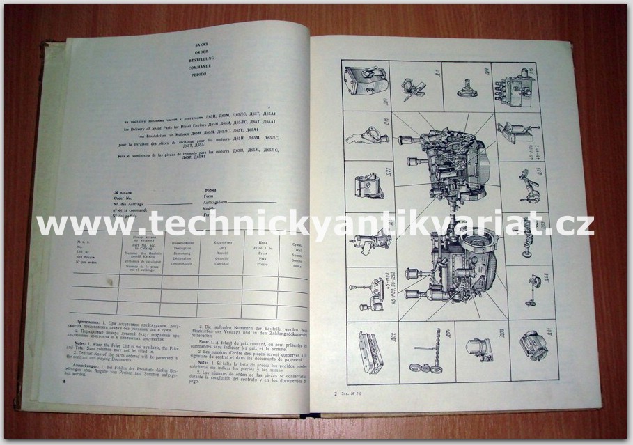 Motor D65 N, M, DS, T, A1