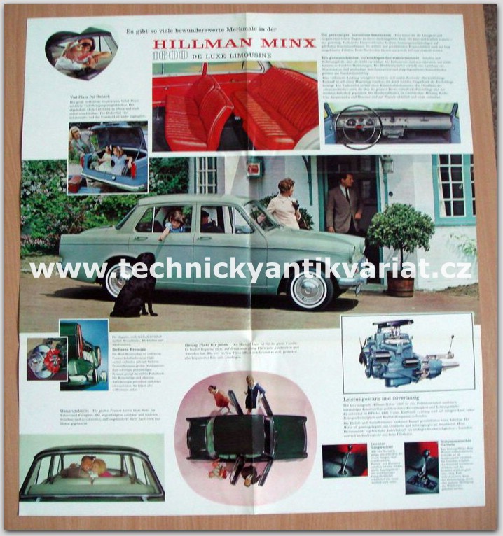 Hillman Minx 1600 de Luxe