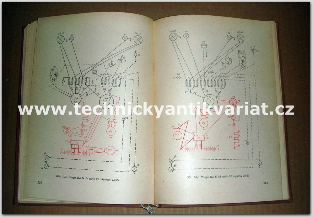 Schémata elektrické výzbroje