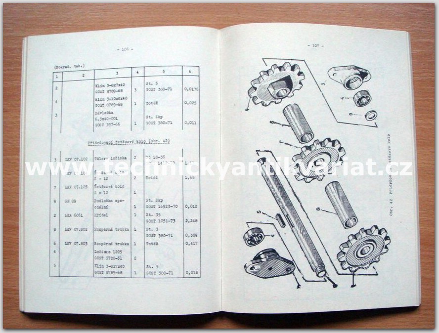 Sklízeč lnu - LKV 4A, LK - 4A