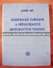 Elektrické zařízení a příslušenství motorových vozidel