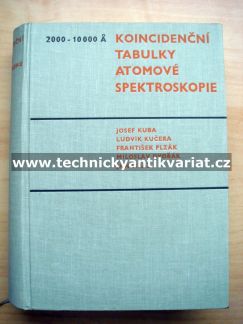 Koincidenční tabulky atomové spektroskopie