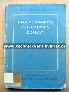 Malá mechanizace vnitrozávodní dopravy