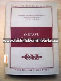 O stavu současné biologie I.