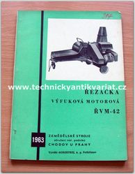 Řezačka ŘVM - 42, výfuková motorová 