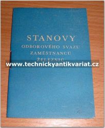 Stanovy odborového svazu zaměstnanců železnic