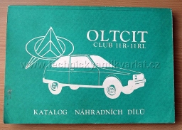 Olcit Club 11R 11RL - katalog náhradních dílů (1990)