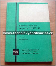 Rotační řezačka motorová ŘRM - 35