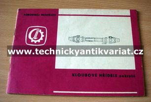 kloubové hřídele - nekryté