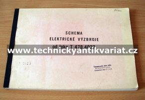 T478.4027 Schéma elektrické výzbroje