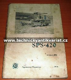 SPS - 420 Sklízeč píce samojízdný