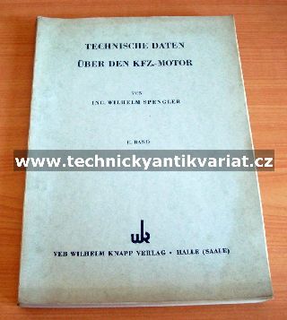 Technische Daten über den Kfz.-Motor II.