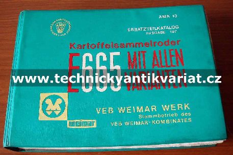 Kartoffelsammelroder E665 mit allen varianten