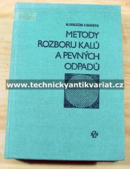 Metody rozboru kalů a pevných odpadů