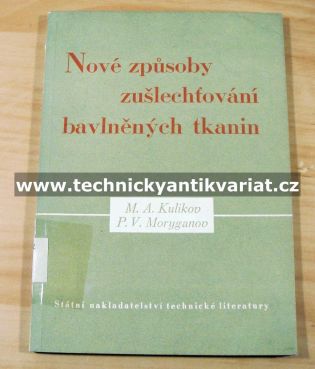 Nové způsoby zušlechťování bavlněných tkanin