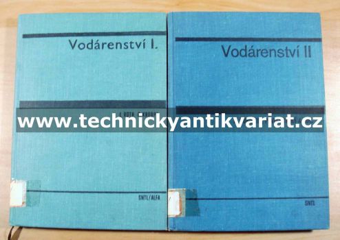 Vodárenství I.,II. - Roth, Kroupa, Sukovitý, Višňovský (1970, 1971)
