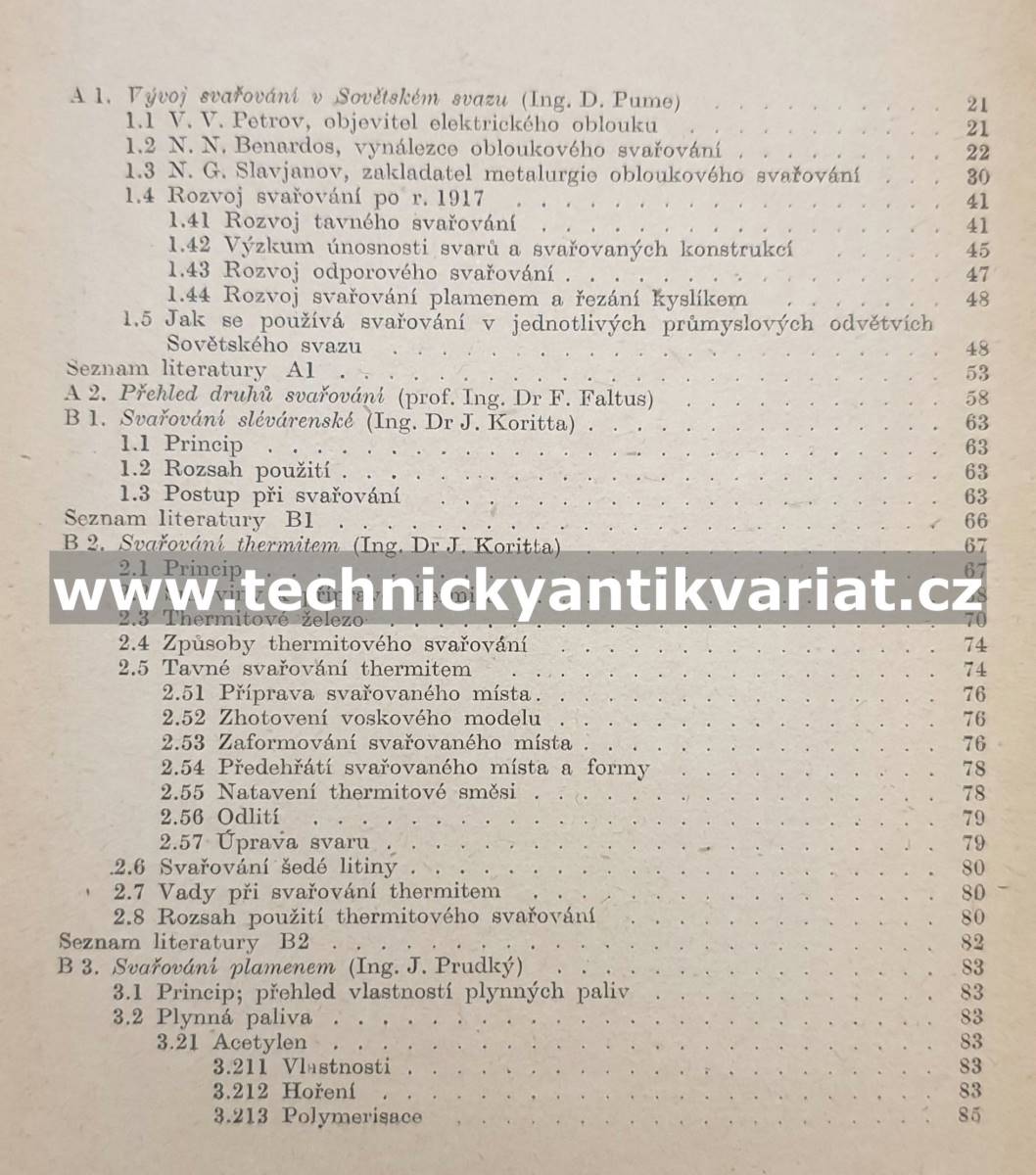 Příručka svařování 1 - František Faltus (1955)