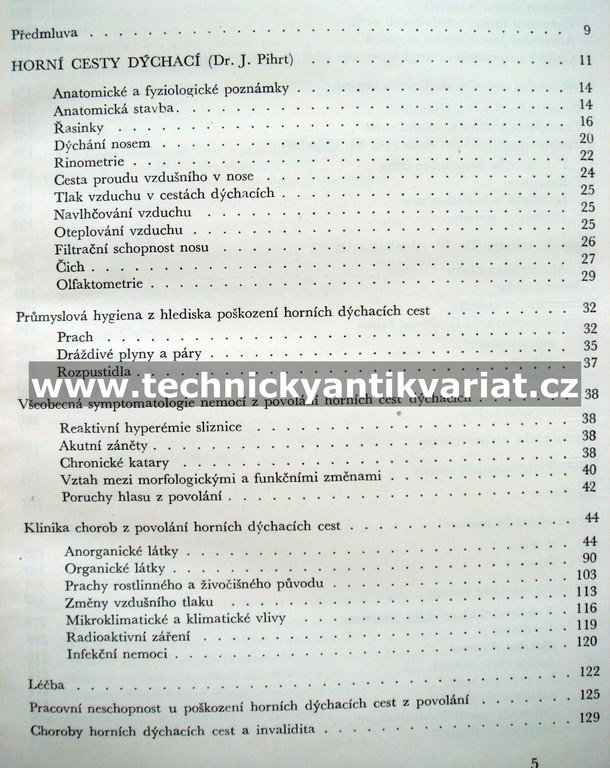 Poškození krčních, nosních a ušních orgánů vlivem zaměstnání
