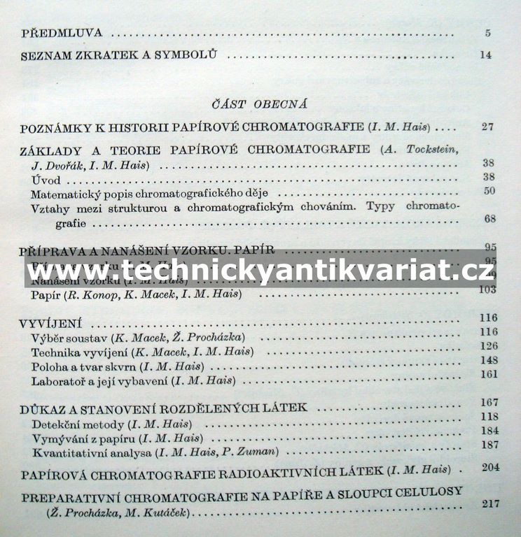 Papírová chromatografie
