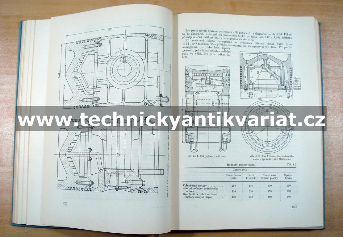 Naftové motory čtyřdobé I.II. (1962,1964)