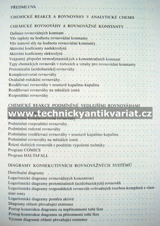 Chemické rovnováhy v analytické chemii - Kotrlý, Šúcha (1988)