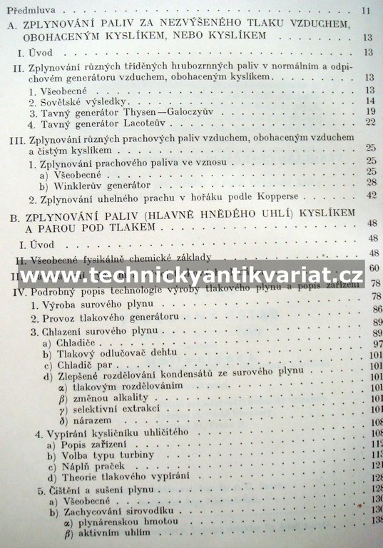 Moderní způsoby zplynování paliv kyslíkem - Jaromír Jelínek (1953)