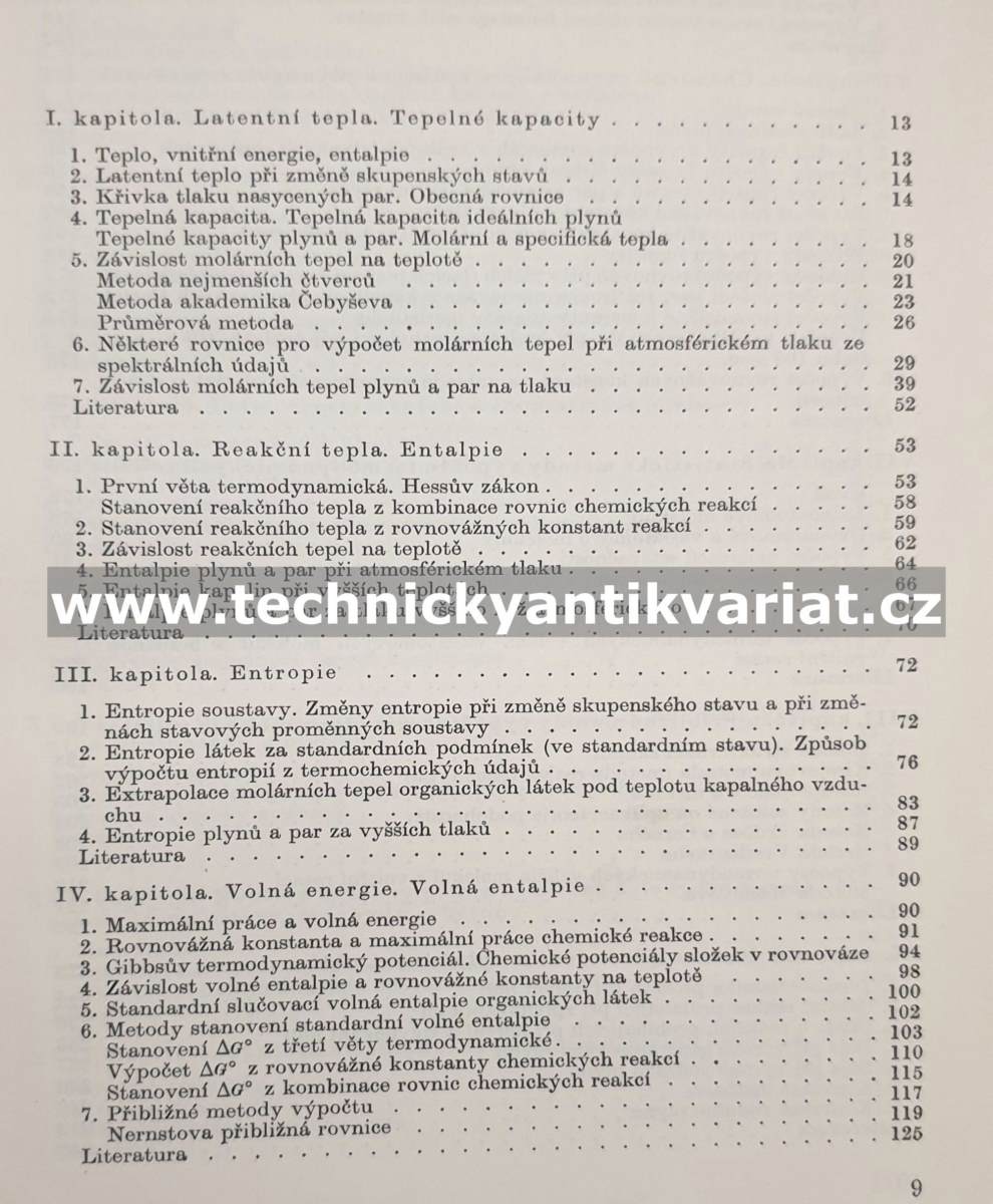 Termodynamické výpočty petrochemických pochodů - A. A. Vvedenskij (1963)