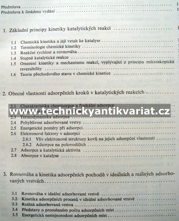 Kinetika heterogenních katalytických reakcí - Beránek, Kraus, Muller, Setínek, Schneider (1969)