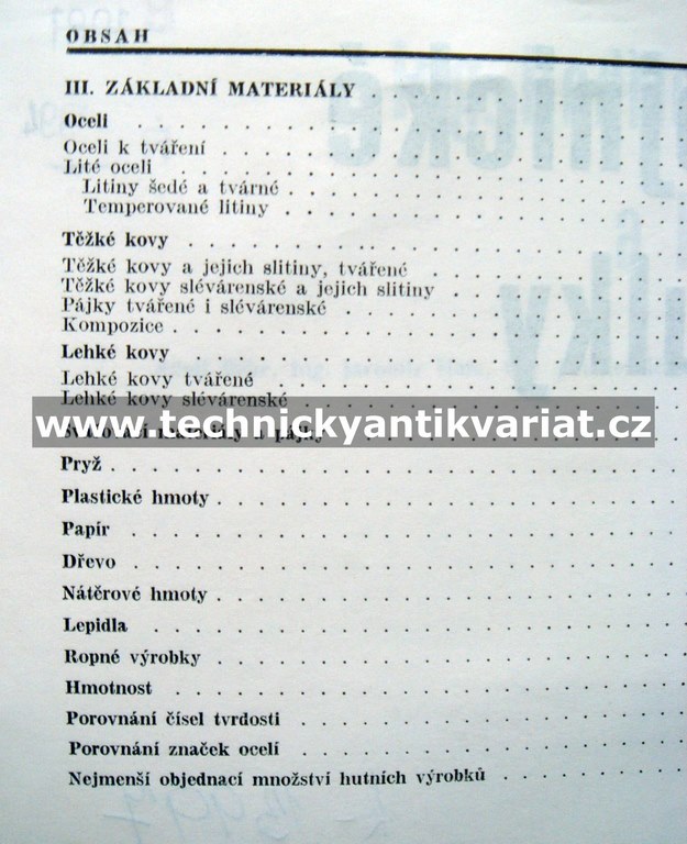 Strojnické tabulky II.