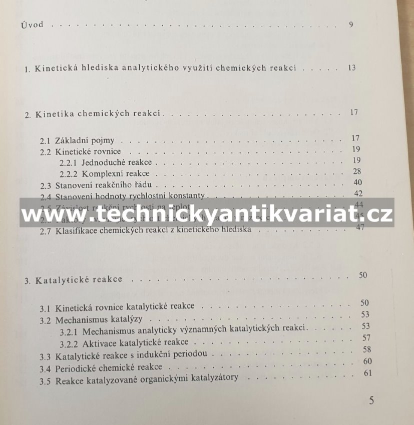 Kinetické metody v chemické analýze - Kopanica, Stará (1978)