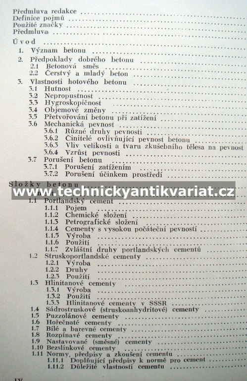 Složky a skladby dobrého betonu