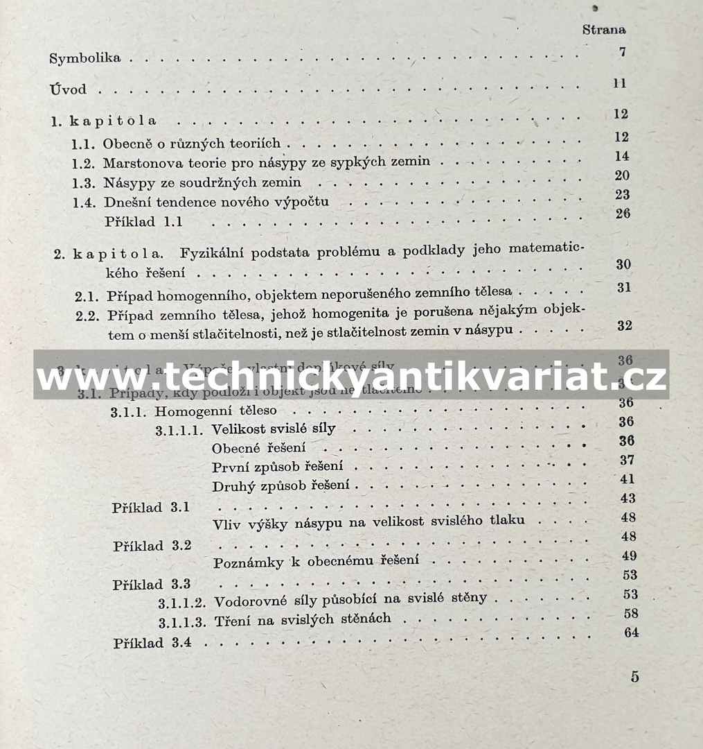 Tlaky na objekty umístěné v zemním tělese - Lumír Pruška (1964)