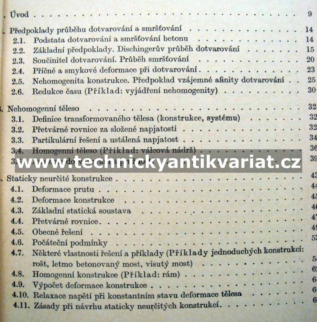 Dotvarování betonu při výpočtu konstrukcí