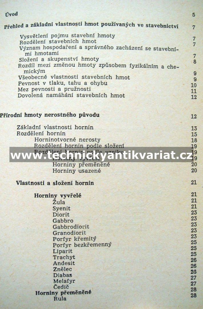 Nauka o stavebních hmotách